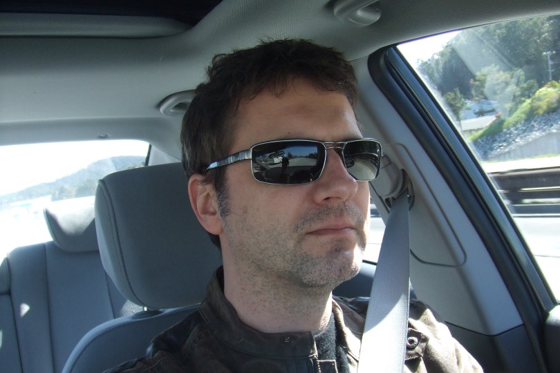 It's 18 miles to San Jose, I got a full tank of gas, half a pack of gums, it's dark, and I'm wearing sunglasses.