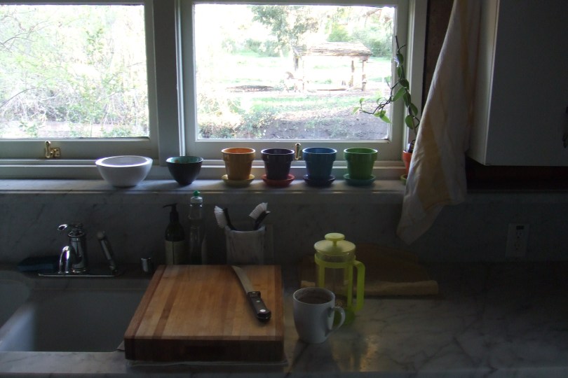 Sicht auf die Nachbarn...