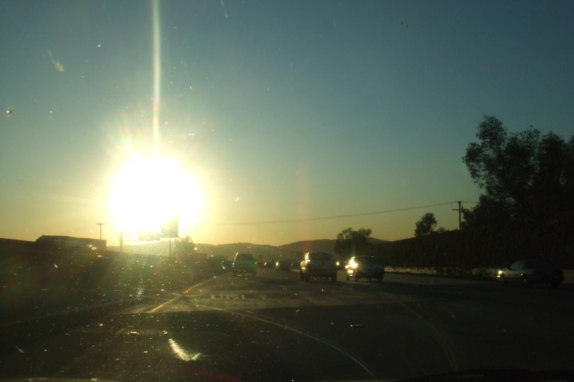 Smog liegt in der Luft