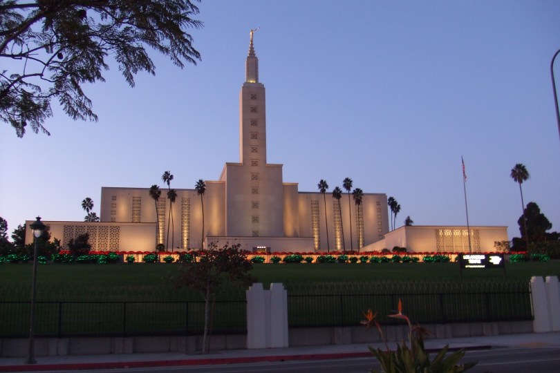 Mormonen-Temple im Zentrum von LA