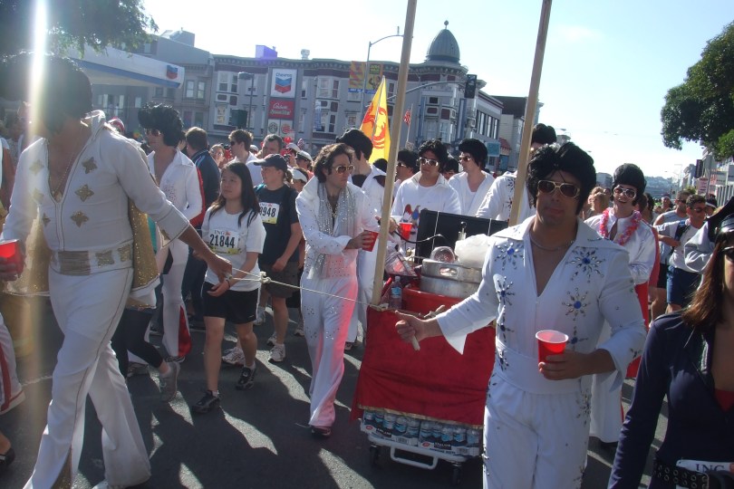 Running in Blue Suede Shoes?