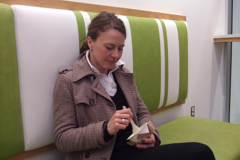 Und zum Nachtisch Fozen Yogurt