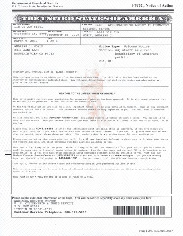 Welcome to the United States of America