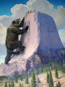 Der Bär und die Indianermädchen