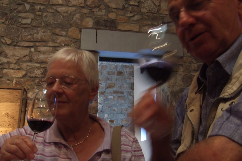 Weinprobe: schon was Feines, so ein Pinot