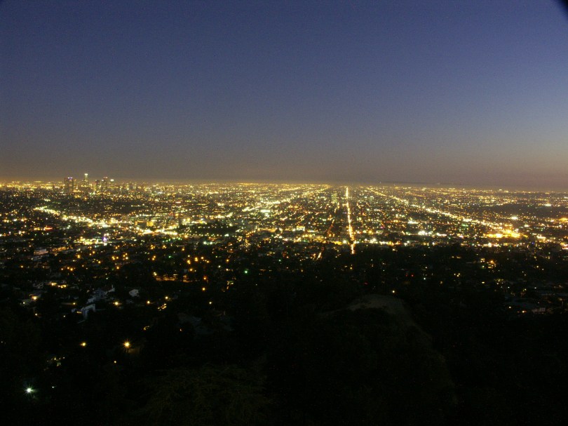 Die Stadt der Engel vom Griffith Oberservatorium