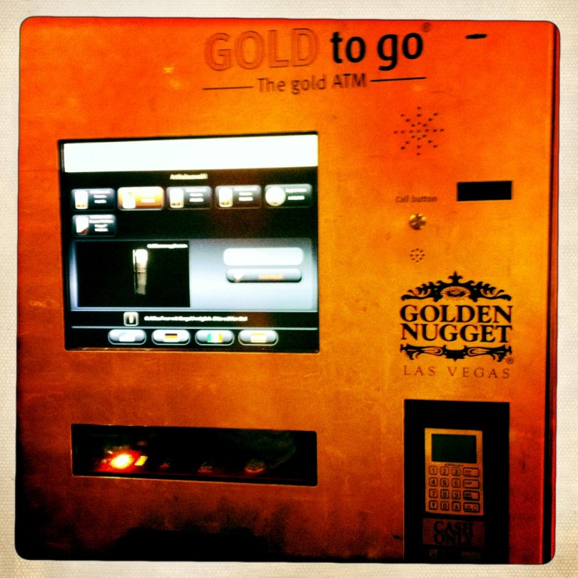 Nur in Vegas: Gold aus dem Automaten