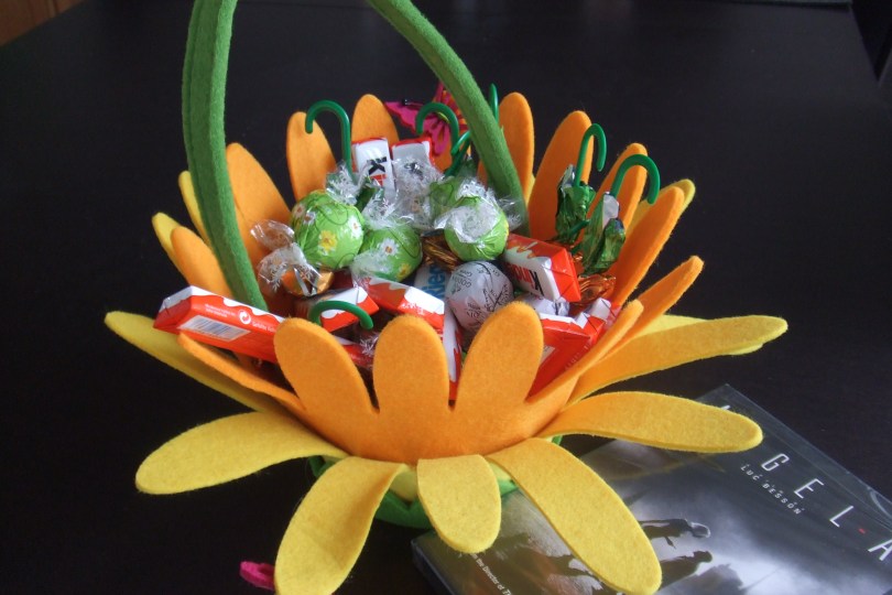 Fette Beute: Kinderriegel sind zwar nicht einförmig, für Chris aber das Größte