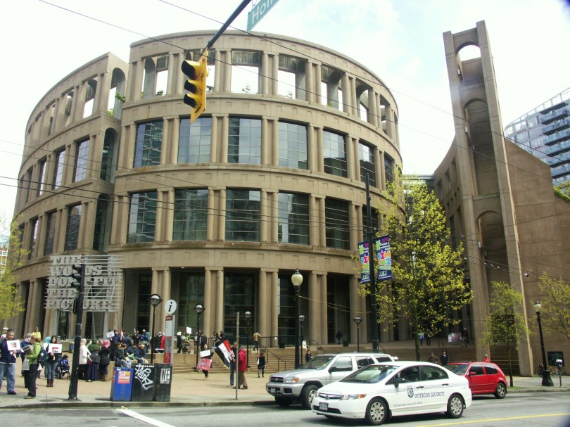 Little Forum Romanum: Vancouvers Stadtbücherei