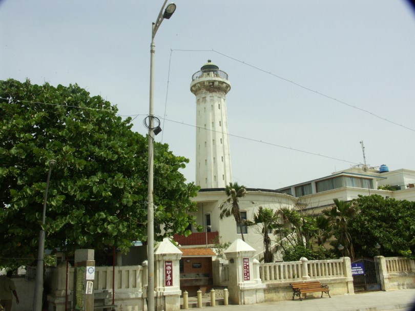 Ausgedient: Pondicherrys Leuchtturm von 1836