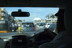 Einer geht noch rein: Jede auch noch so kleine Lücke wird genutzt, um ein paar Zentimter vorwärtszukommen