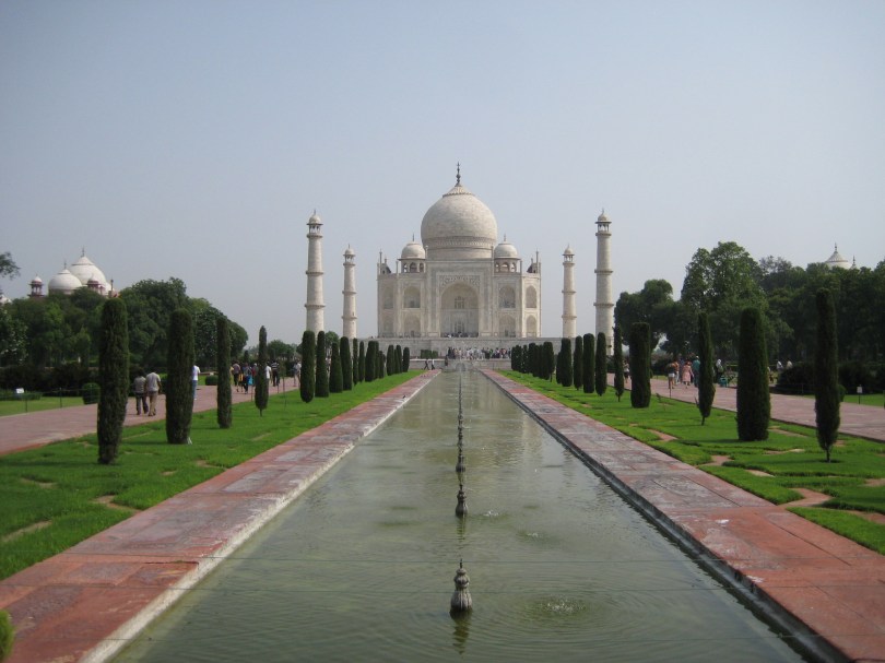 Inbegriff der romantischen Liebe: Das Taj Mahal ist eine in Marmor gehauene Liebeserklärung an eine Verstorbene