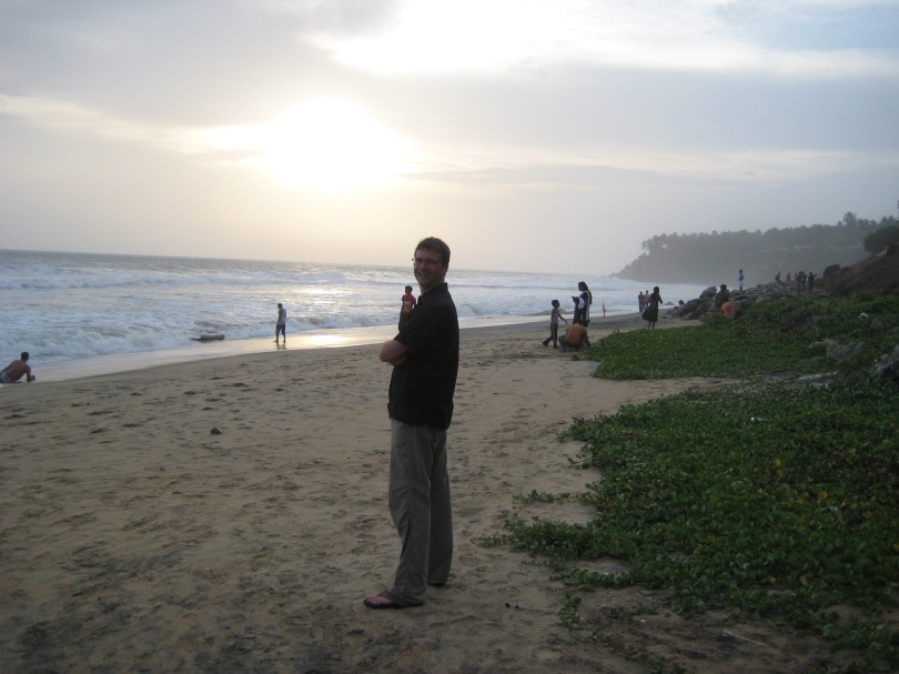 Andreas vor Sonnenuntergang