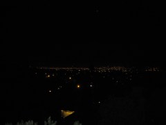 Sie sehen, es gibt nichts zu sehen: tote Hose am Himmel über San Jose