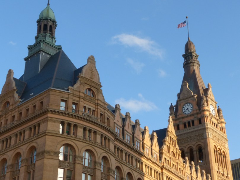Rathaus im Stil der flämischen Renaissance