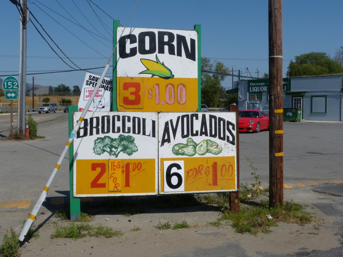 Brokkoli und Avocados: ein Ausflug ins Hinterland von Nordkalifornien