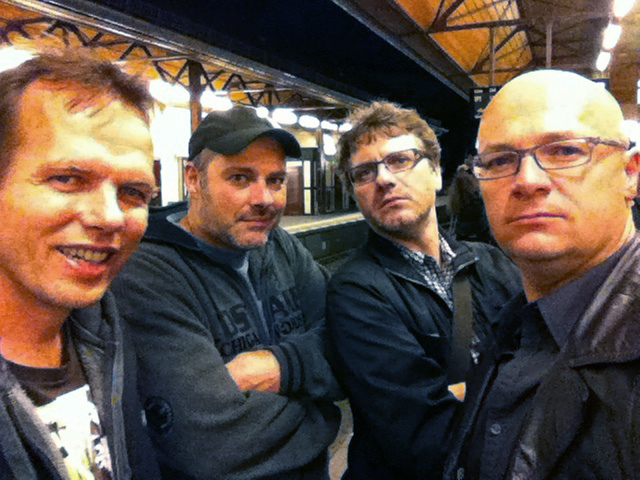 Some guys just can't handle Berlin: Bob, Volker, Andreas, Gerrit