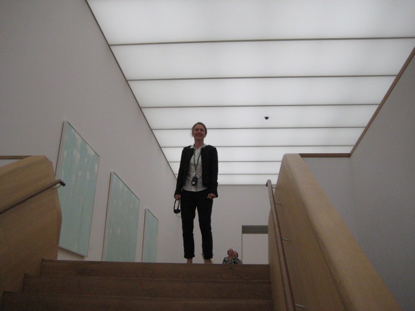 Chris im siebtem Himmel: Gemälde von Cy Twombly soweit das Auge reicht