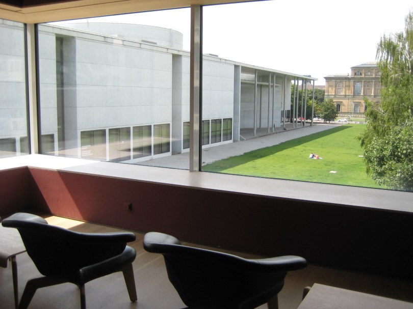 Münchens Kunstinsel: Blick auf das Pinakotheken-Areal