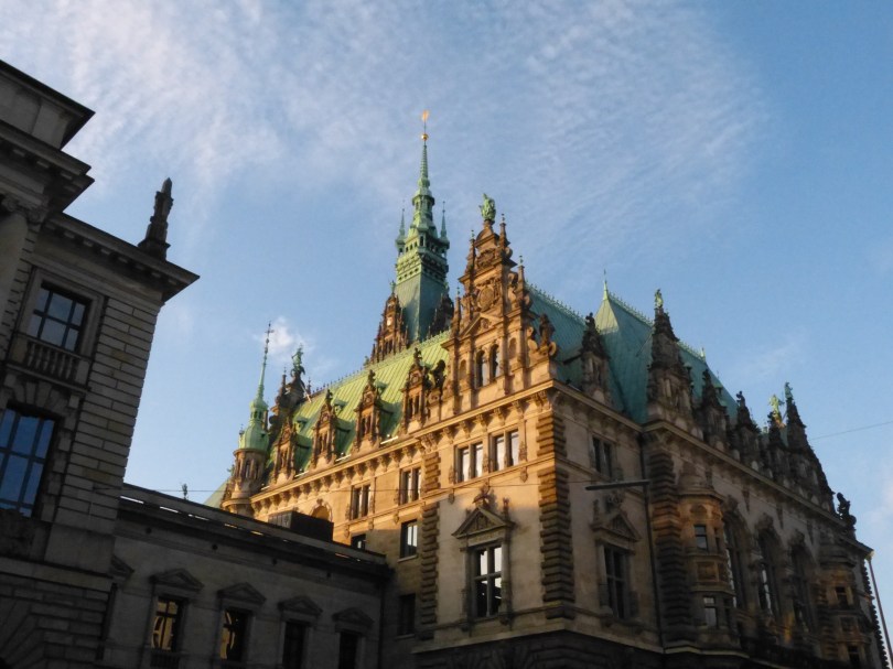 Schönes Beispiel des Historismus: Hamburger Rathaus von 1897