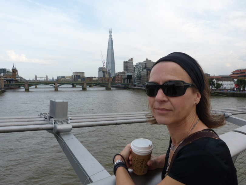 Zwei Sehenswürdigkeiten: The Shard (l.) und Chris