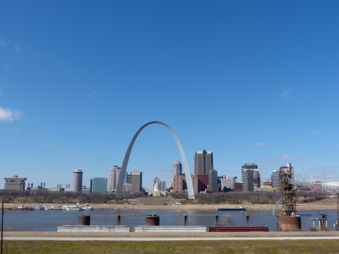 Auf zu neuen Ufern: Der Gateway Arch erinnert an den Aufbruch der Siedler gen Westen