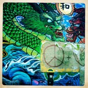 Dragon Power: Wandgemälde in Chinatown