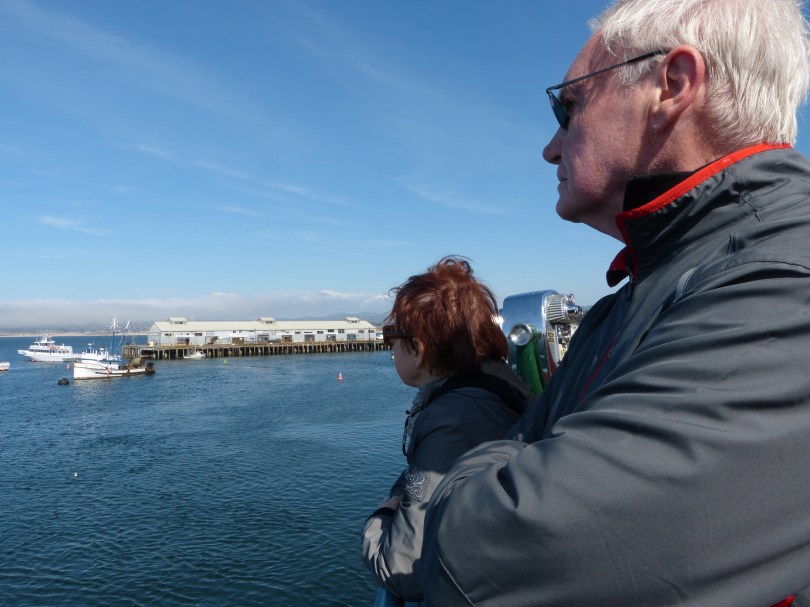 So weit das Auge reicht: Hilde und Herbert genießen den Meerblick