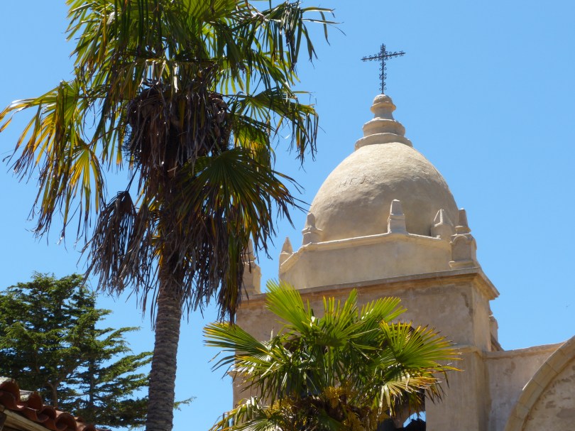 On a mission: Die Carmel Mission ist eine von 21 Missionen, die die spanischen Missionare entlang der kalifornischen Küste zwischen 1770 und 1830 errichteten