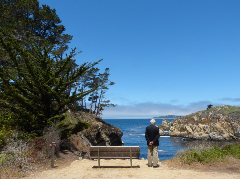 Kontemplativer Moment vor grandioser Kulisse: Herbert geht seinen Gedanken nach