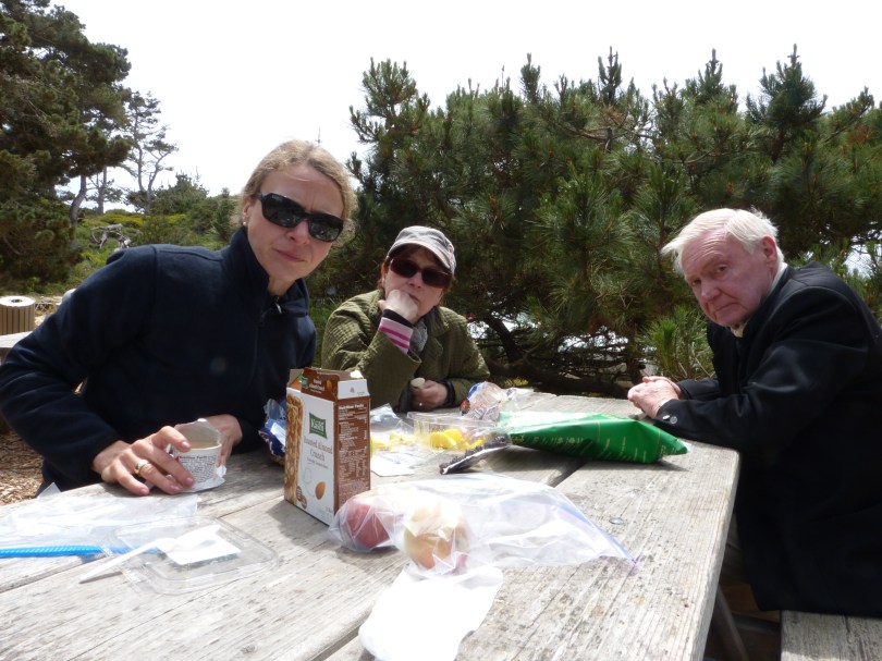 Point Lobos: kurzer Futterstopp, dann geht's weiter