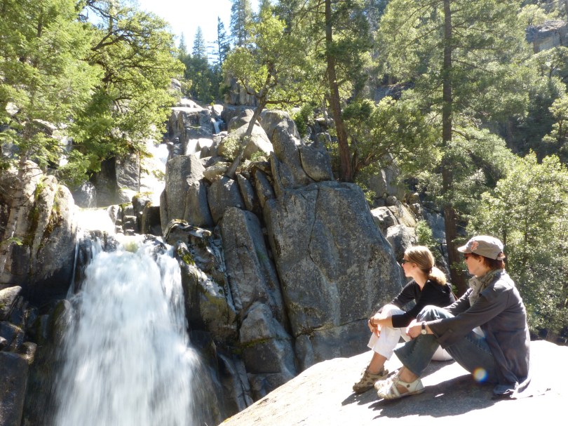 Chillen am Chilnualna Falls: Chris, Hilde