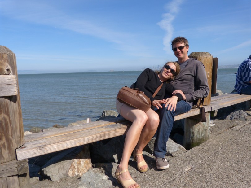 Andreas raucht der Kopf: Abhängen in Sausalito