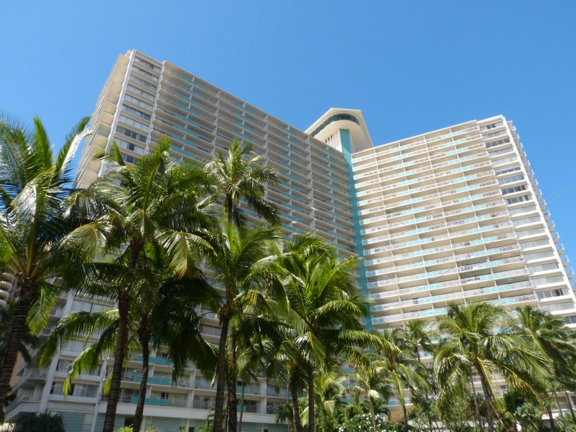 Tourists welcome! John Graham entwarf das Y-förmige Ilikai 1964. Es war das erste Megahotel Hawaiis