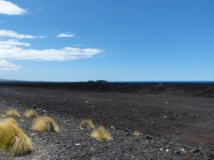 Mondlandschaft: Vulkangestein an der Westküste des Big Island