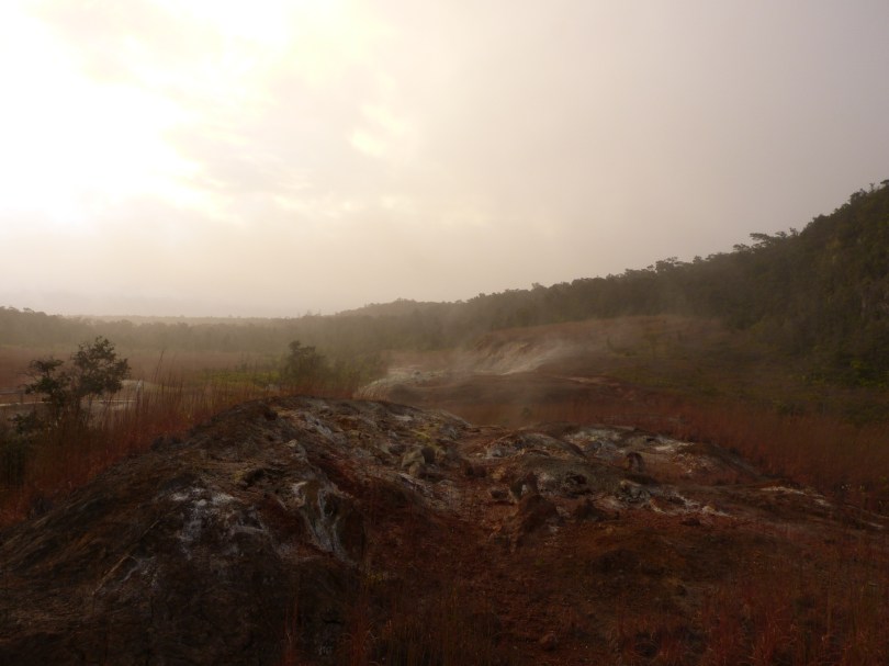 Schwefelfelder: Es stinkt nach faulen Eiern