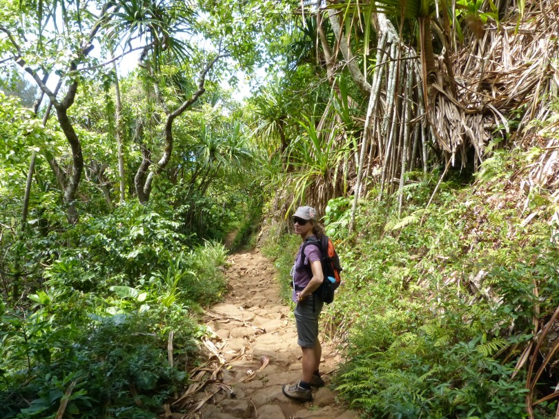 Nicht ganz ohne: Kalalau Trail im Nordwesten der Insel