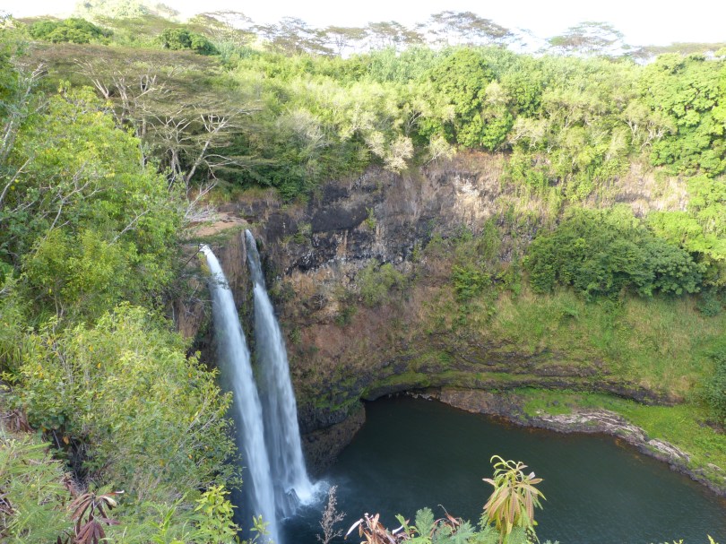 Wailua Falls: Einst bewiesen hawaiianische Krieger ihre Männlichkeit, indem sie von oben heruntersprangen - mit oft tödlichem Ausgang