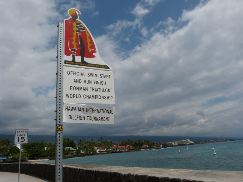 Schnell den Hawaiian Ironman absolviert, dann weiter