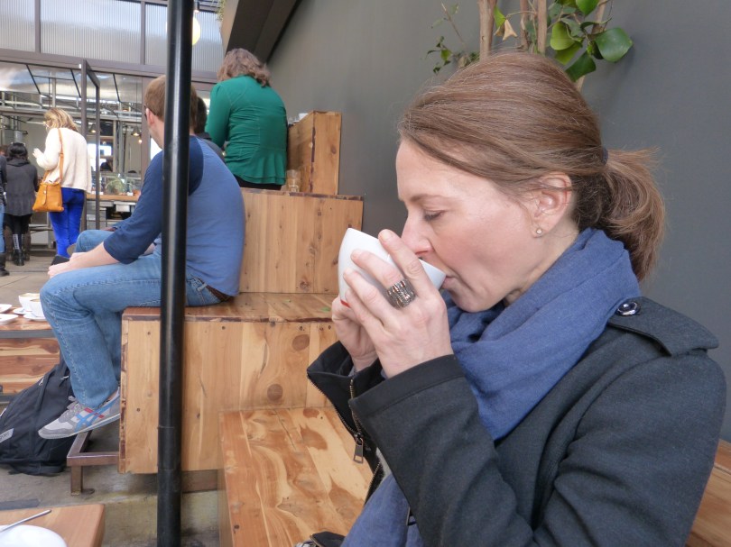 Start in den Tag: erst mal ein Käffchen, dann geht's los