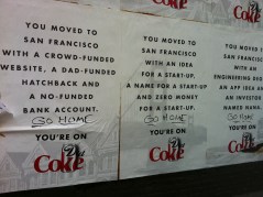 You moved to San Francisco...