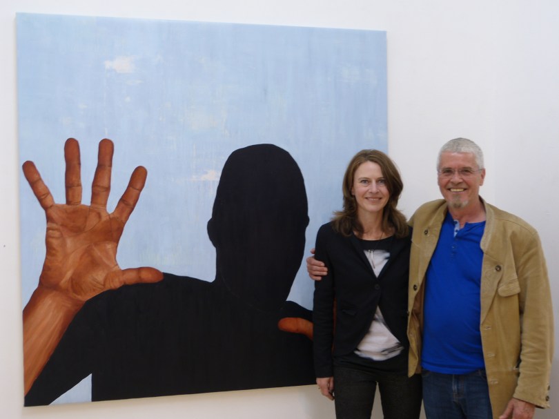 Künstlerin & Galerist: Chris und Andreas Kuhn