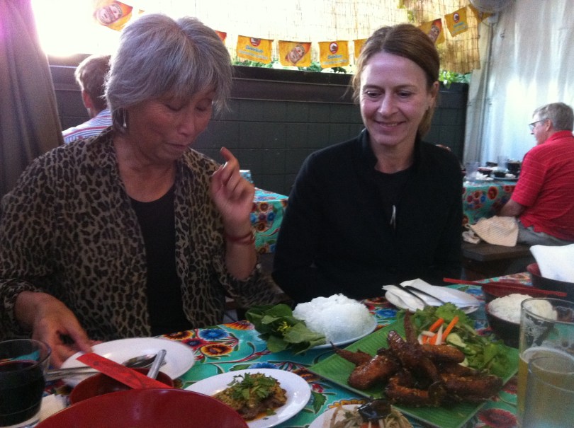 Schärfer geht's nicht: Jadine und Chris im Pok Pok