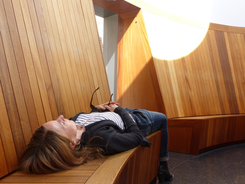 Henry Art Gallery: Mittagsschläfchen in James Turrells Lichtinstallation