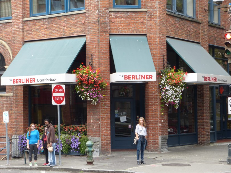 Mit scharf? Döner-Bude im Zentrum Seattles