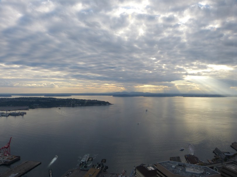 Elliott Bay und Puget Sound