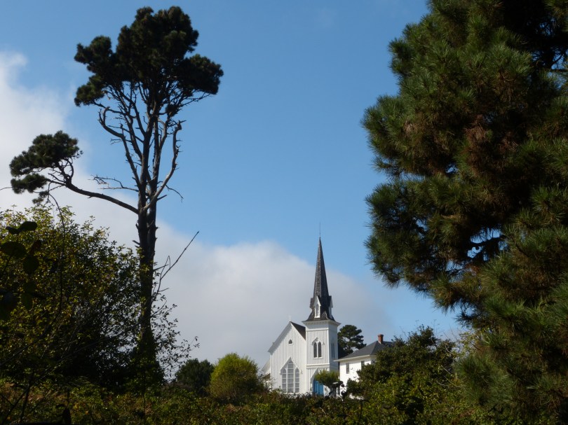 Mendocino: pittoreske Gemeindekirche