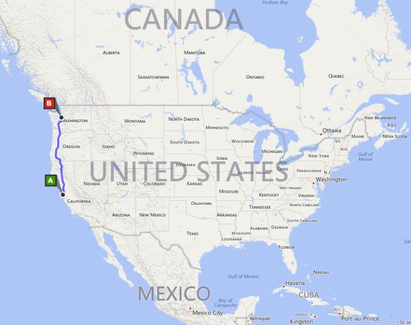 Road Trip in den Nordwesten der USA