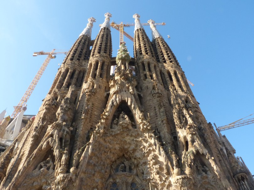 Des Meisters Werk: Die Geburtsfassade wurde großenteils zu Lebzeiten Gaudís fertiggestellt