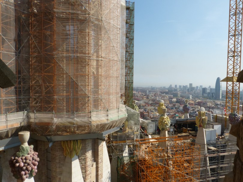 Erhöht: Vom Aussichtsturm hat man eine grandiose Sicht über Barcelona